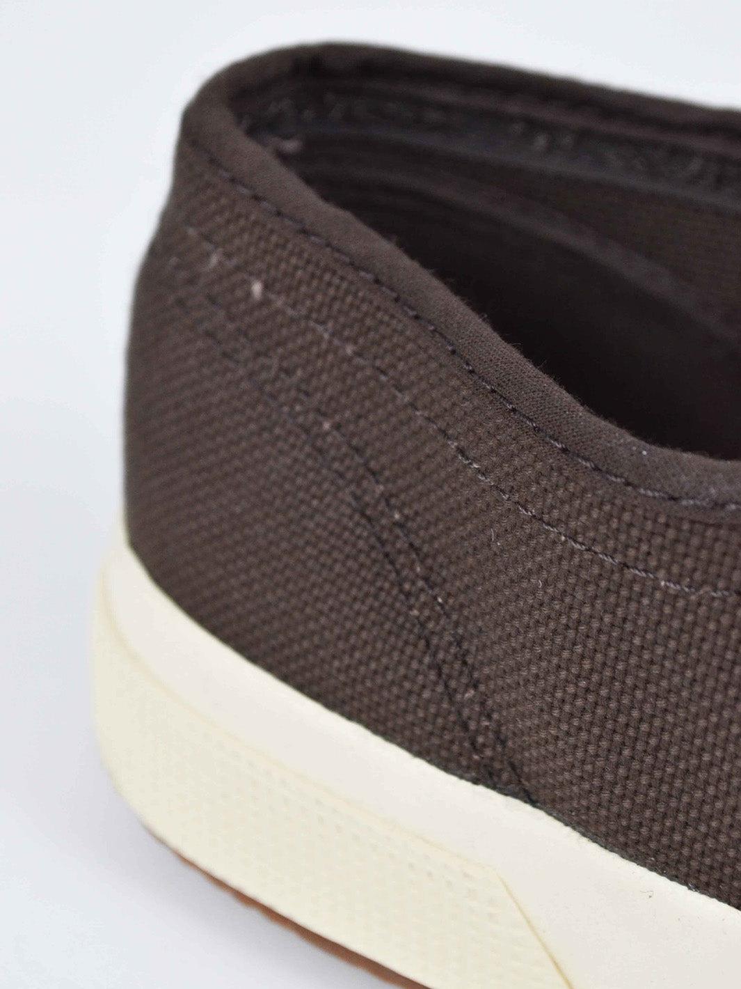 Y2K Superga sneaker in brown canvas W22050621  Superga 