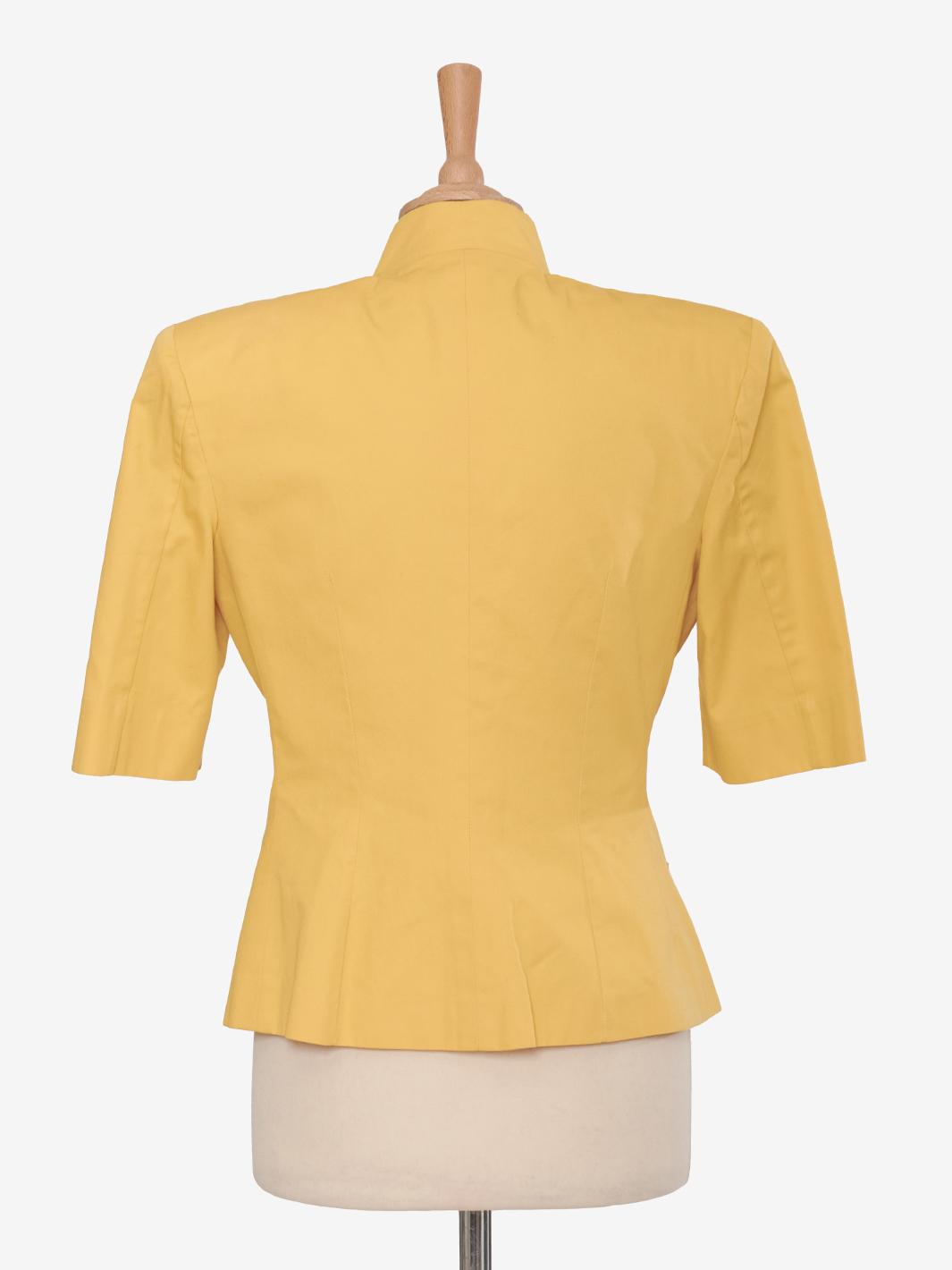 Yellow cotton suit