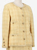 Chanel Boutique Yellow Wool Suit WCV13032025.81  Chanel 