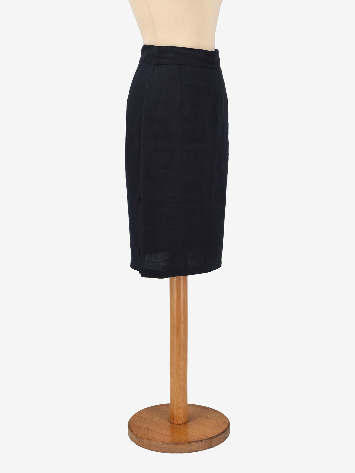 Gianni Versace Linen Pencil Skirt<BR/><BR/> WCV04032025_7  Versace 
