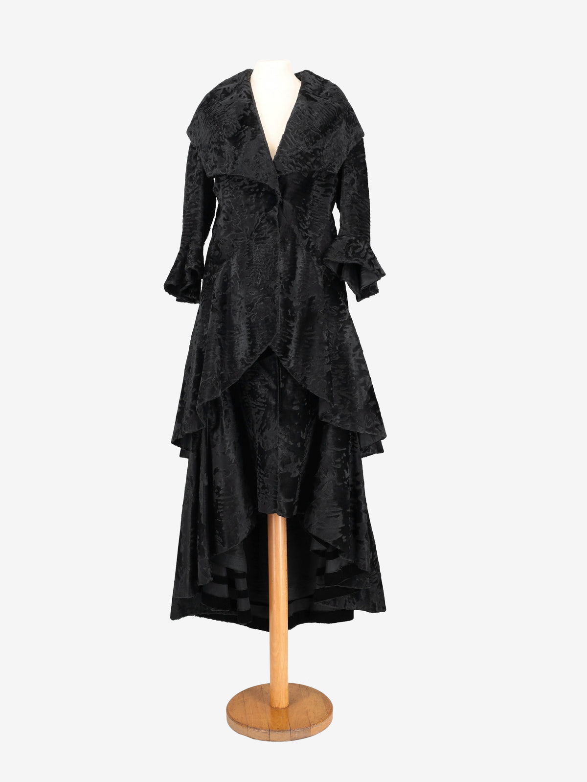 Vintage Black Velvet Suit