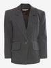 Saint Laurent Grey Wool Blazer MZ191312  Yves Saint Laurent 