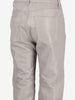Vintage Grey Leather Straight-Leg Pants W7426.52  Vintage 