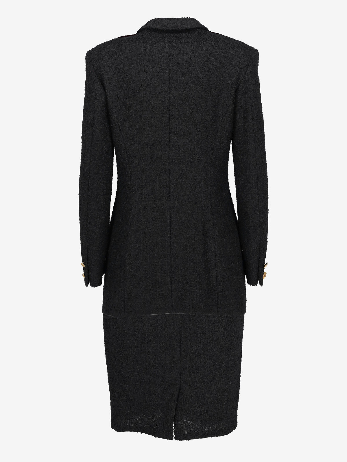 Versace Black Wool Skirt Suit MR260326.18  Versace 