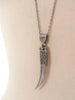Y2K Jean Paul Gaultier necklace with horn-shaped pendant W22062136  Jean Paul Gaultier 