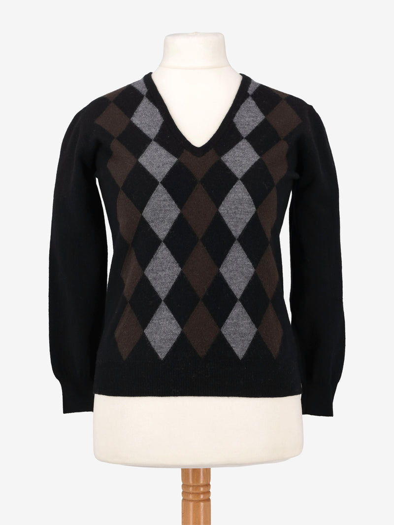 Prada Wool Argyle Sweater W02122025.5  Prada 