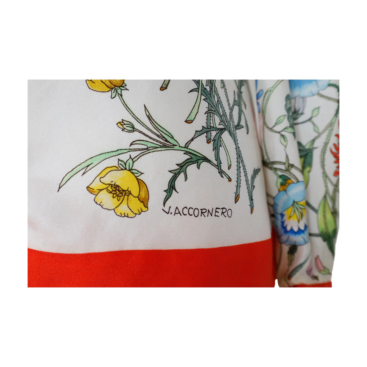 Camicia Gucci in seta floreale vintage