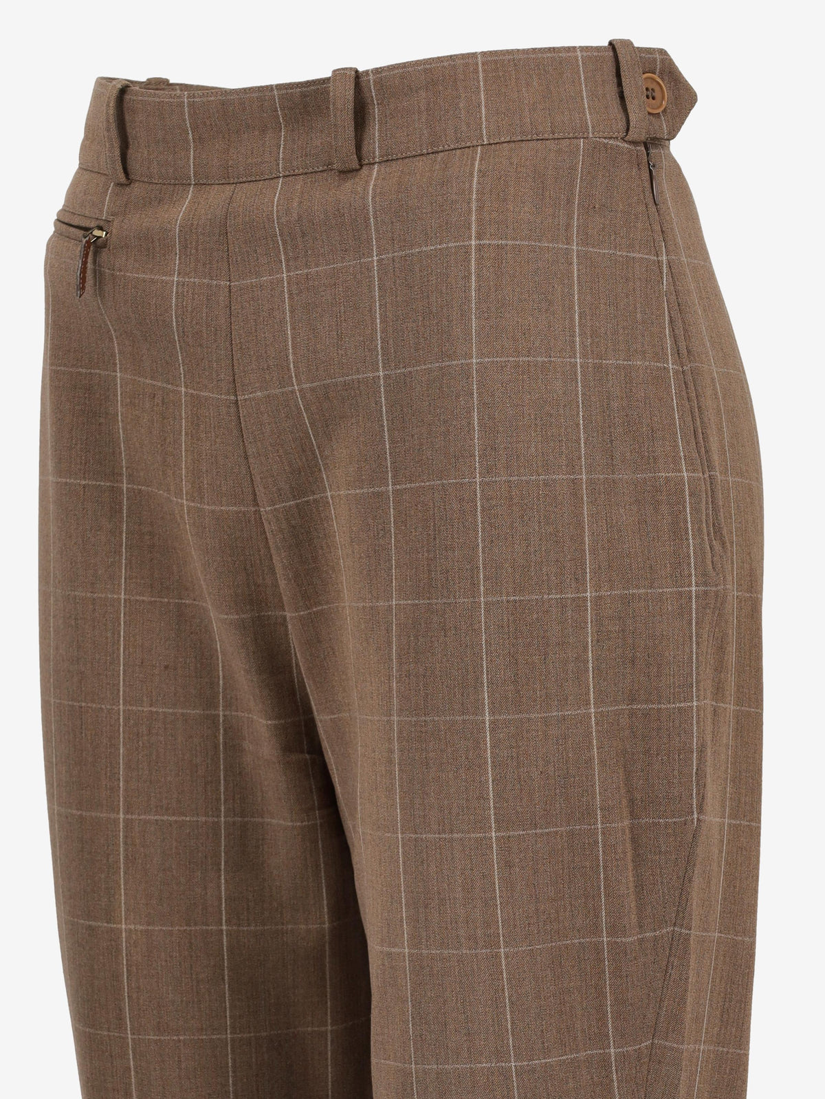 Hermès Checked Riding Trousers MR200625.46  Hermes 