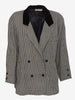Vintage houndstooth wool jacket