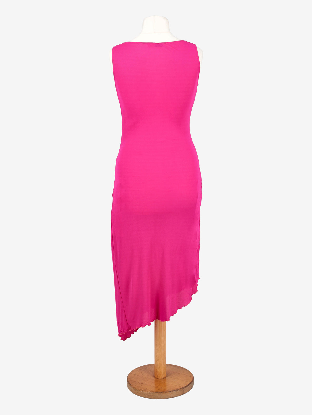 Abito Asimmetrico Fucsia Ungaro