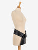 Vintage Black Maxi Belt