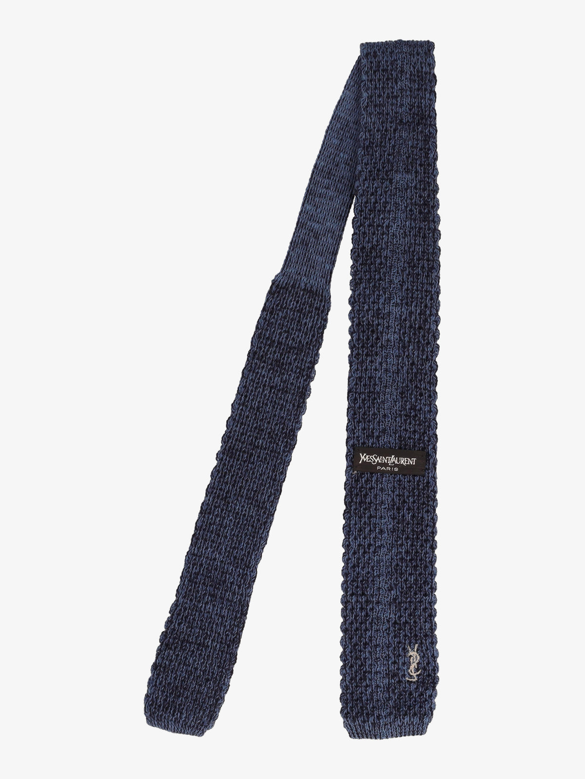 Yves Saint Laurent Blue Wool Tie WCV300625.10  Yves Saint Laurent 