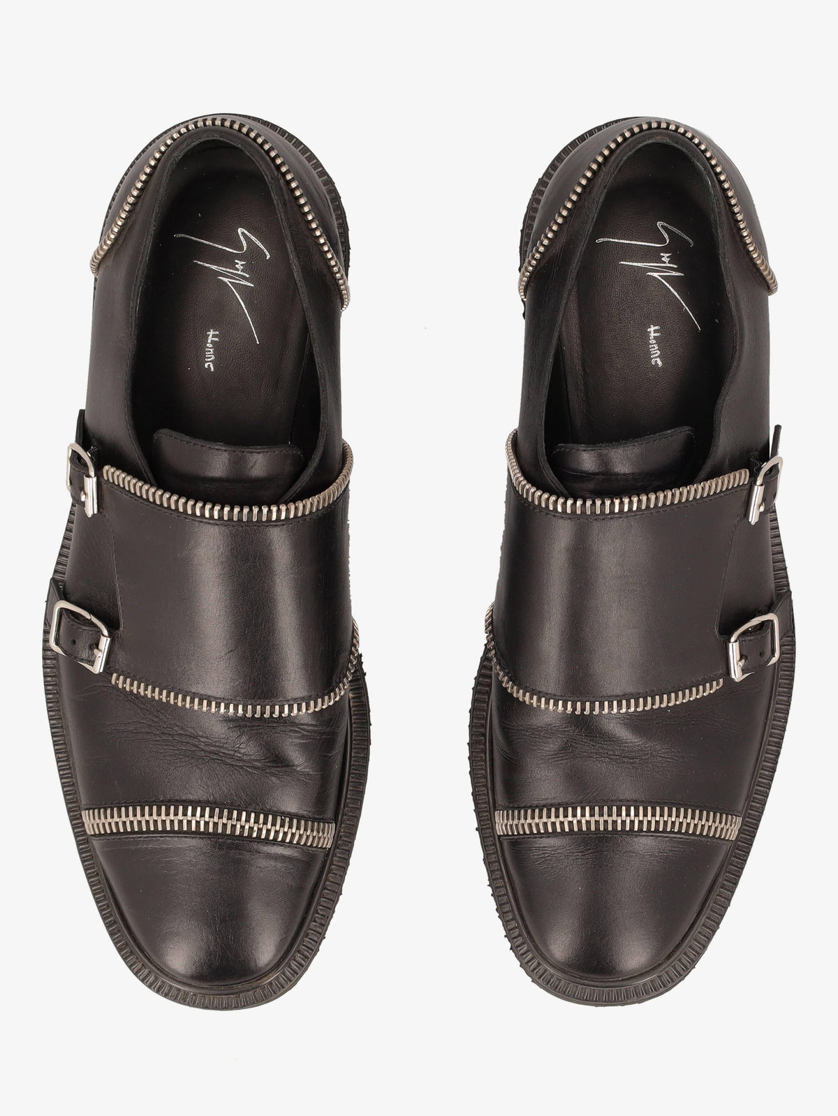 Giuseppe Zanotti Derby Shoes With Zipper WCV250877.02  Giuseppe Zanotti 