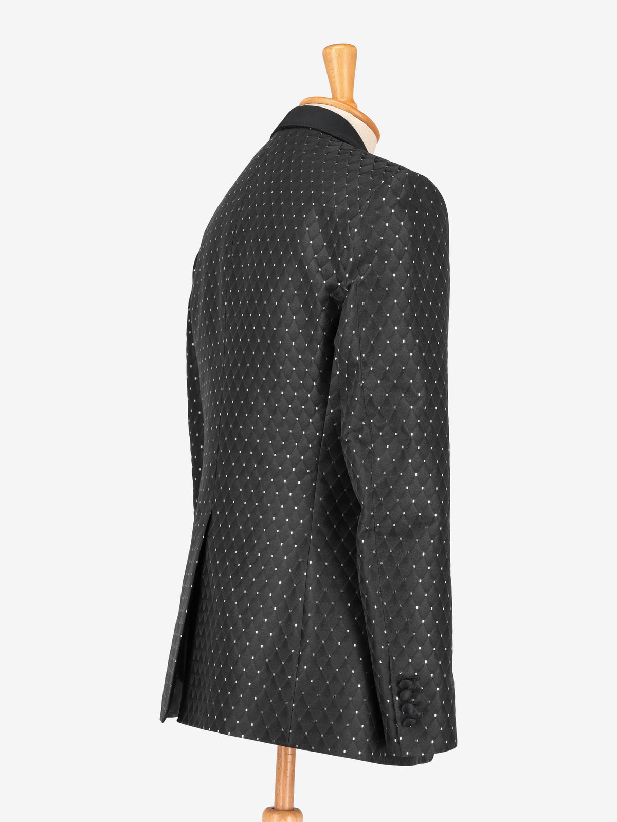 Moschino Black And Silver Suit WCV250841  Moschino 