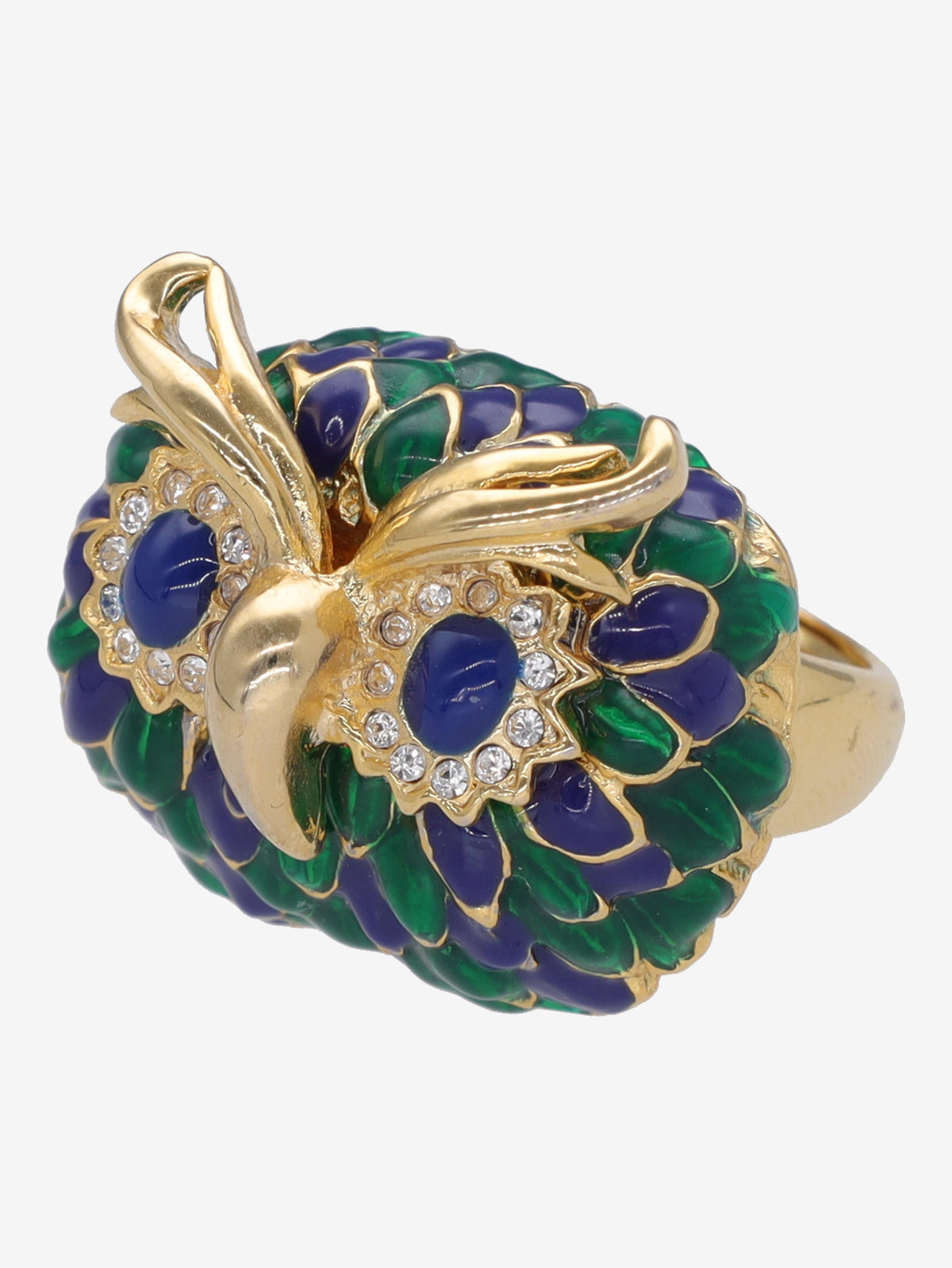 Kenneth Jay Lane Owl Ring CVR24.1.151  Kenneth Jay Lane 