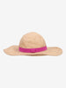 Malo "Riviera" Woven Straw Hat with Grosgrain Band WCV24101066  Vintage 