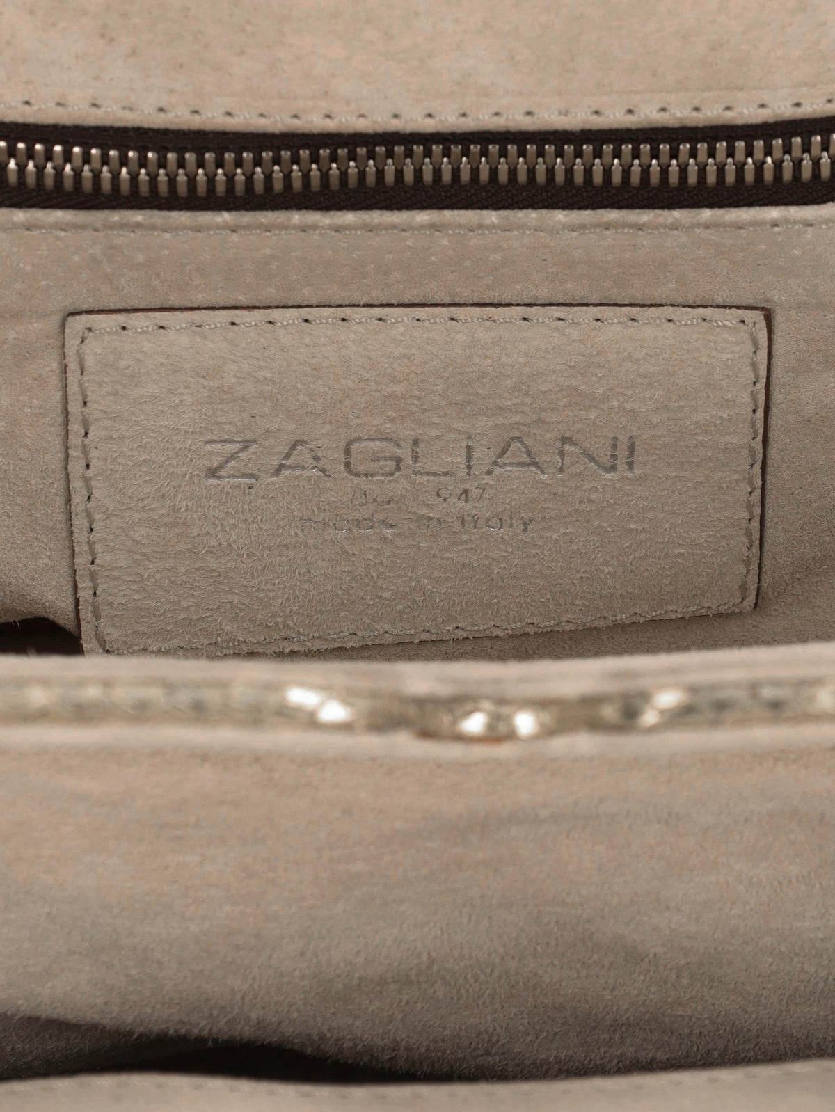 Zagliani Gold 珍稀皮革手袋