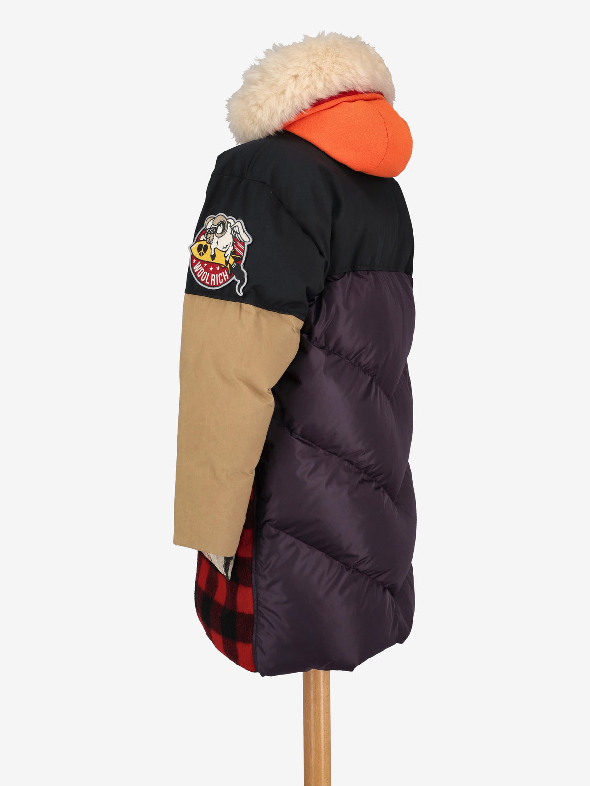 Woolrich Patchwork Coat WCV250860  Woolrich 