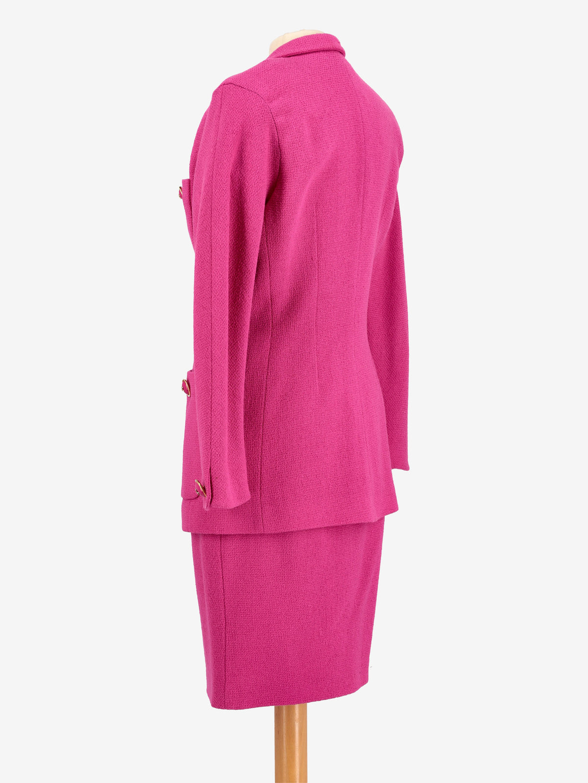 Vinatge Fuchsia Wool Suit WCV23051856  Vintage 