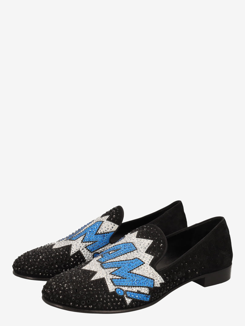 Giuseppe Zanotti Loafer With Rhinestones WCV250877.01  Giuseppe Zanotti 