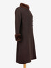 Vintage Coat With Mink Details