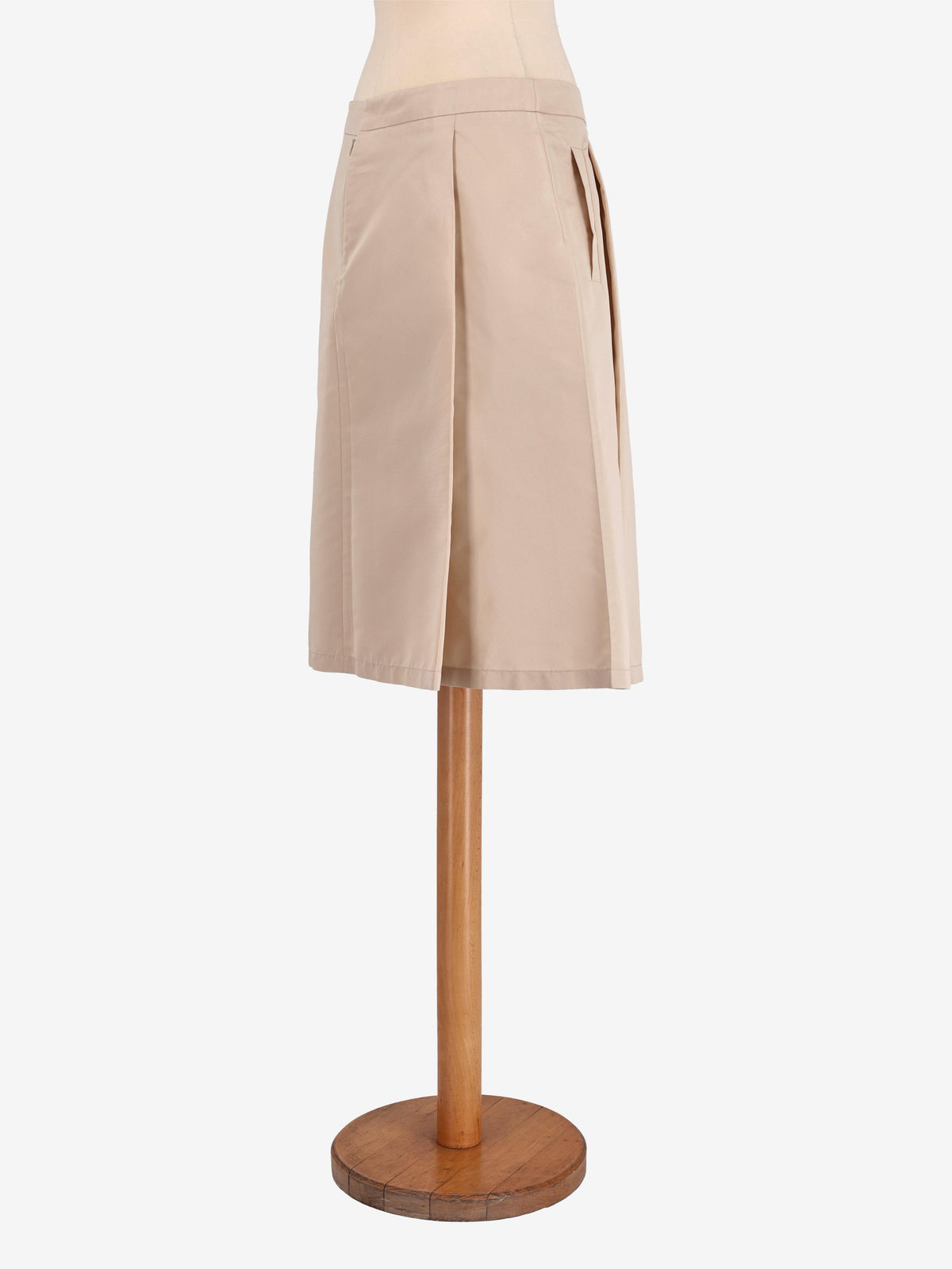 Prada Beige Midi Skirt WCV241224.9  Prada 