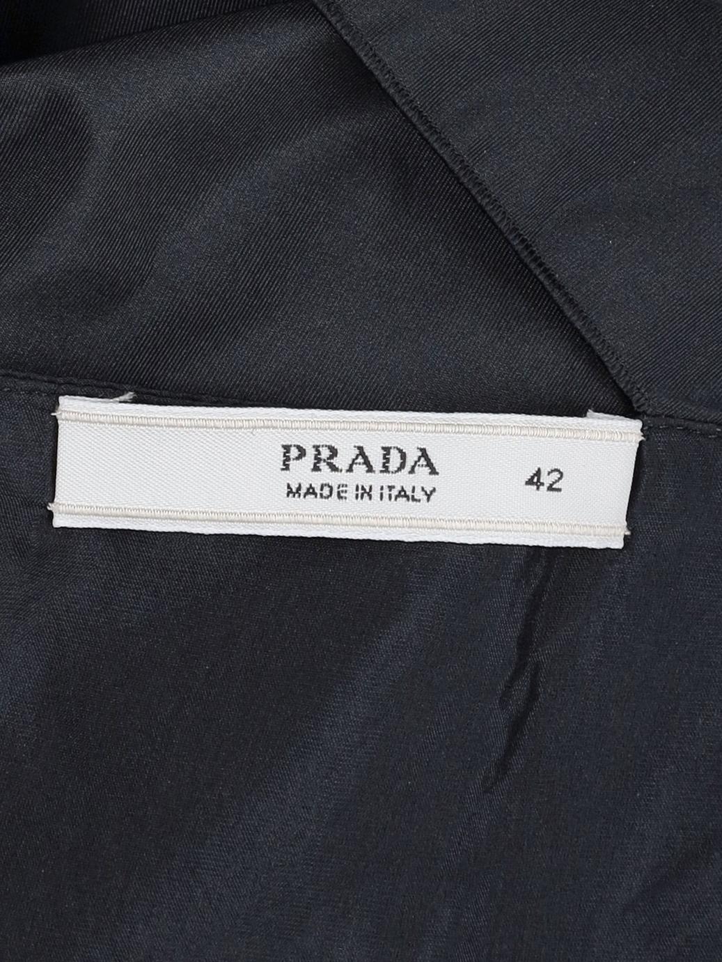 Prada Ruffled Elegant Dress 143224  Prada 