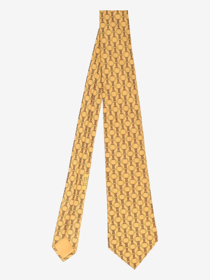 Hermès Horsebit Motif Silk Tie W24626.5  Hermès 