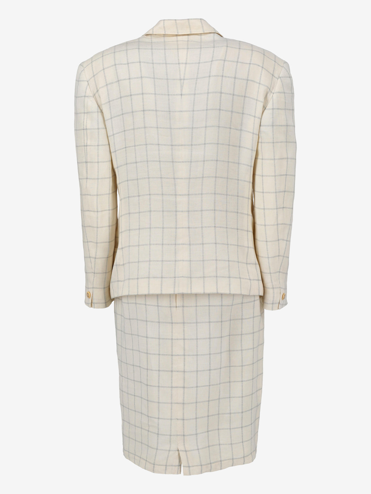 Gianni Versace Couture Checked Suit