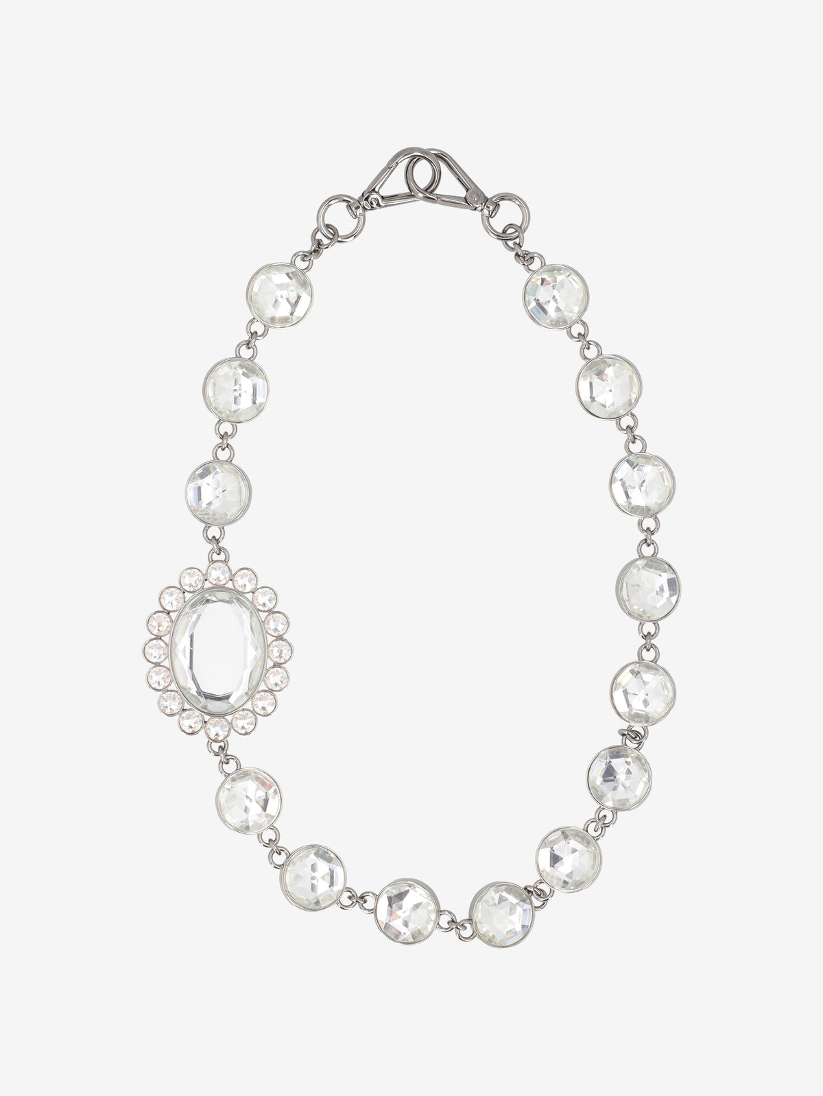 Miu Miu Oversized Crystal Statement Choker W13426.140  Miu Miu 