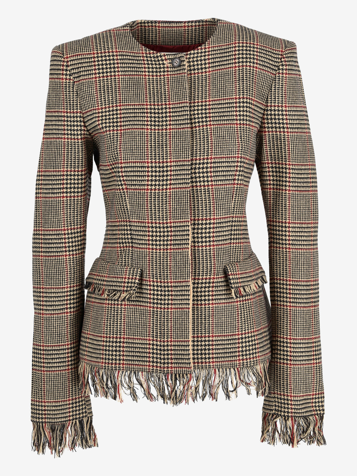 Basile Tartan Pattern Jacket W2511.116.10  Basile 