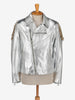 Collini Silver Leather Jacket WCV250886  Collini 