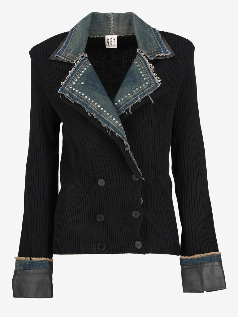 Mondrian Wool Jacket With Jeans Details W2511.118.03  Mondrian 