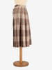 Tartan Wool Skirt W24121247  Vintage 