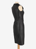 Prada V-Neck Dress in Black Leather WCV161224_67  Prada 