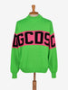 GCDS Acid Green Jumper WCV250816.01  GCDS 