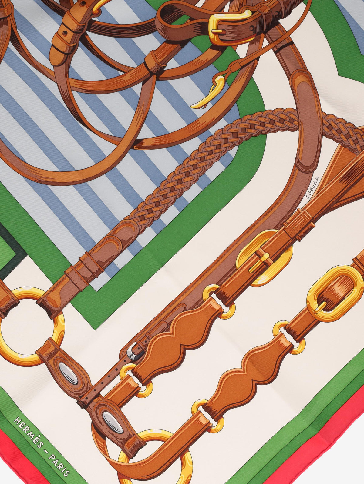 Hermès ""Coaching"" Foulard W150126.1  Hermès 