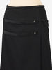 Balenciaga Black Army Skirt