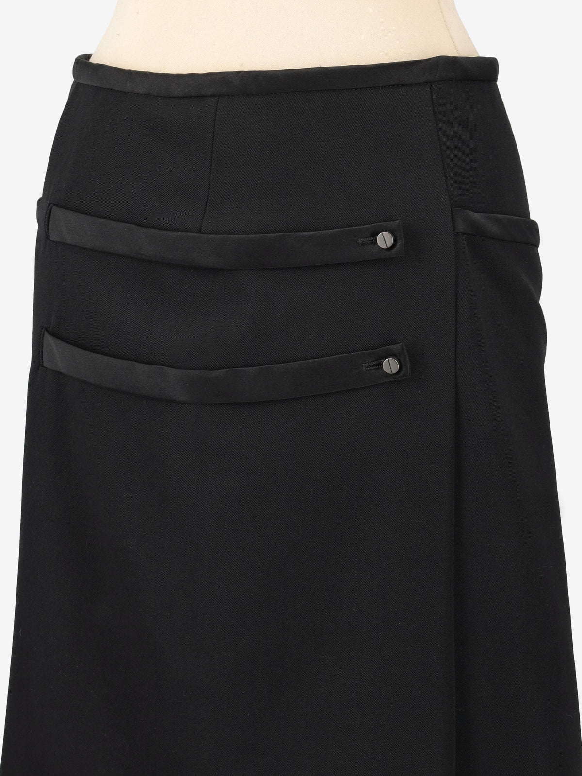 Balenciaga Black Army Skirt
