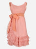 Cocktail Dress With Bow Belt - 50s A20082024.3  Vintage 