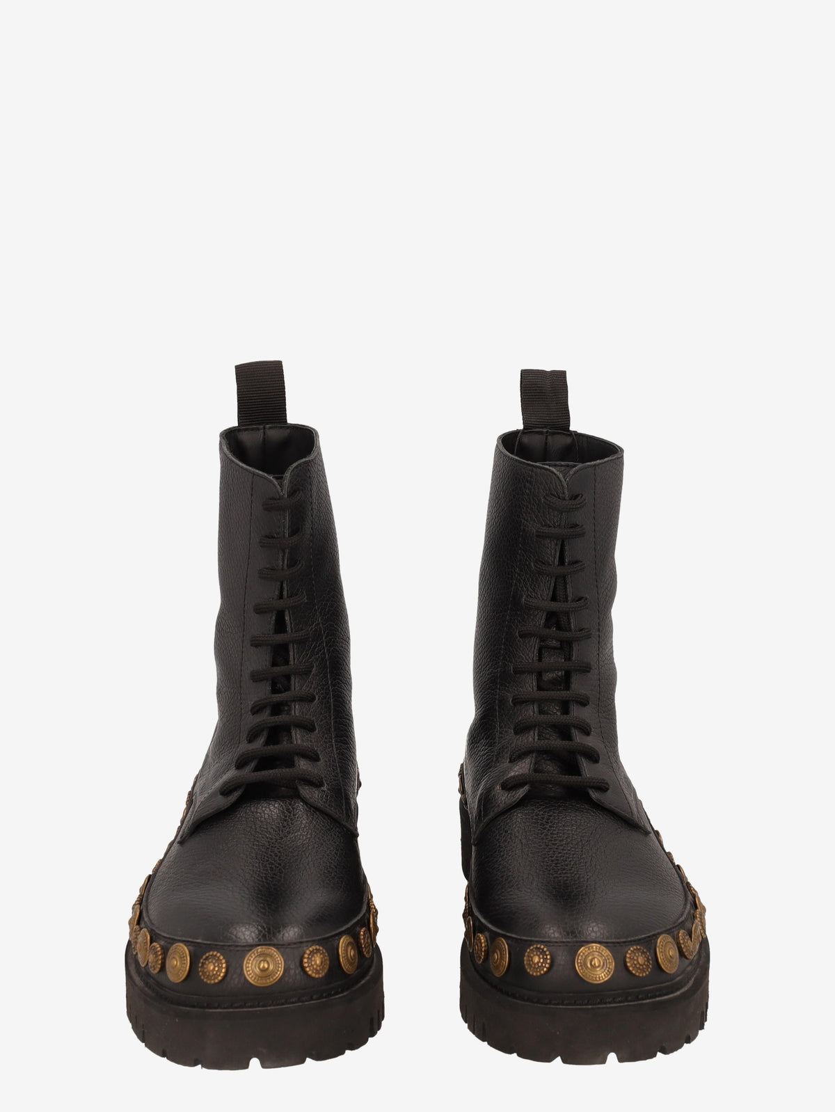 Moschino Studded Leather Boots WCV250821.03  Moschino 