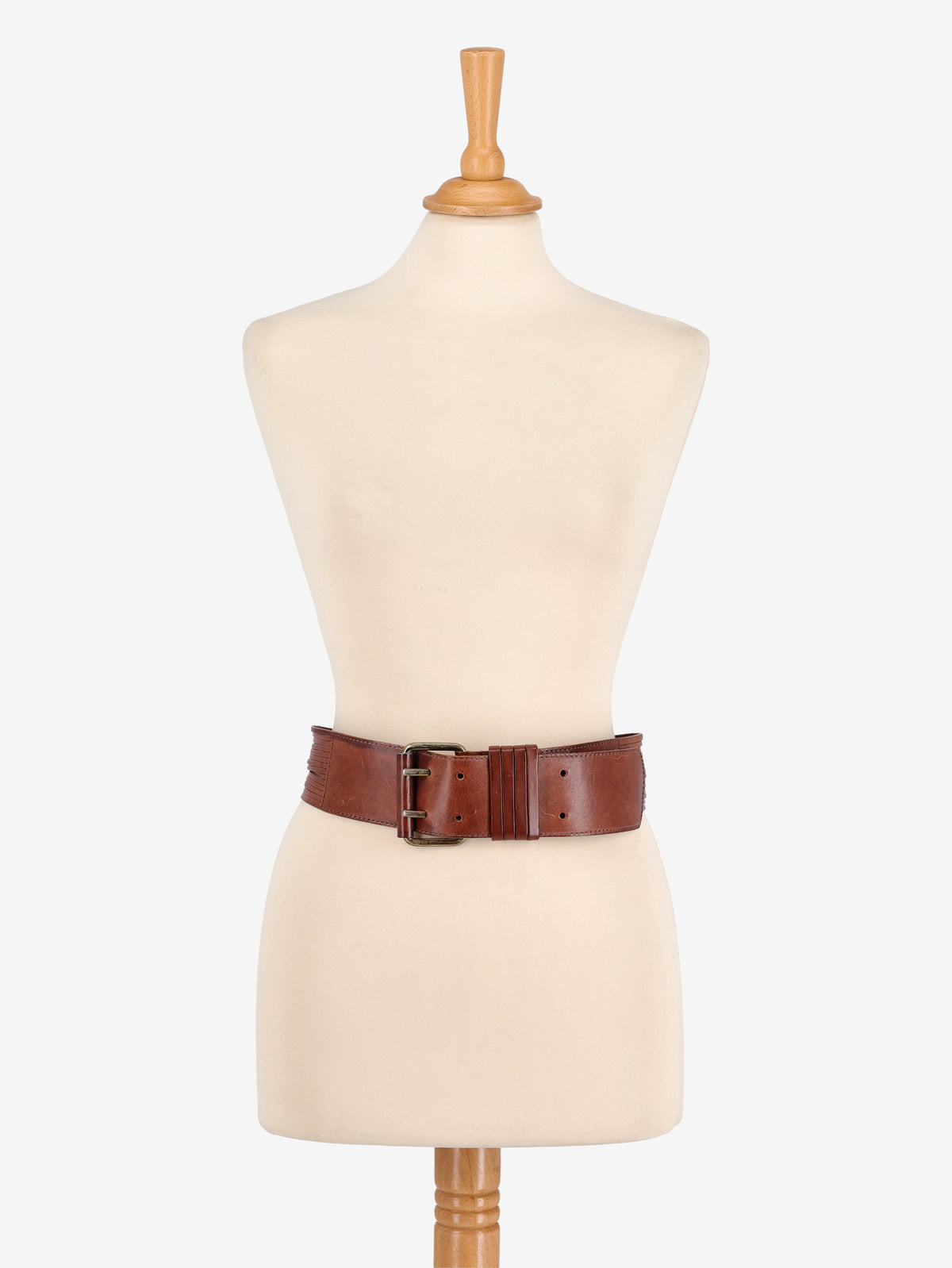 Enrico Coveri Leather Maxi Belt