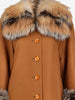 Mario Borsato Coat in Polyester with Fur Inserts CVM26.6.109  Mario Borsato 