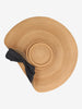 Vintage Big Straw Hat with Statement Bow W27526.152  Vintage 