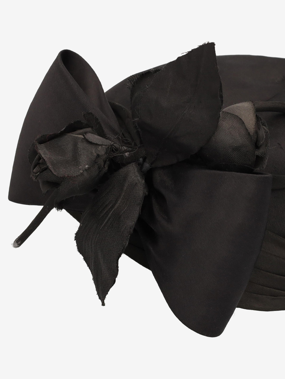 Vintage Bow & Floral Fascinator Hat W27526.155  Vintage 
