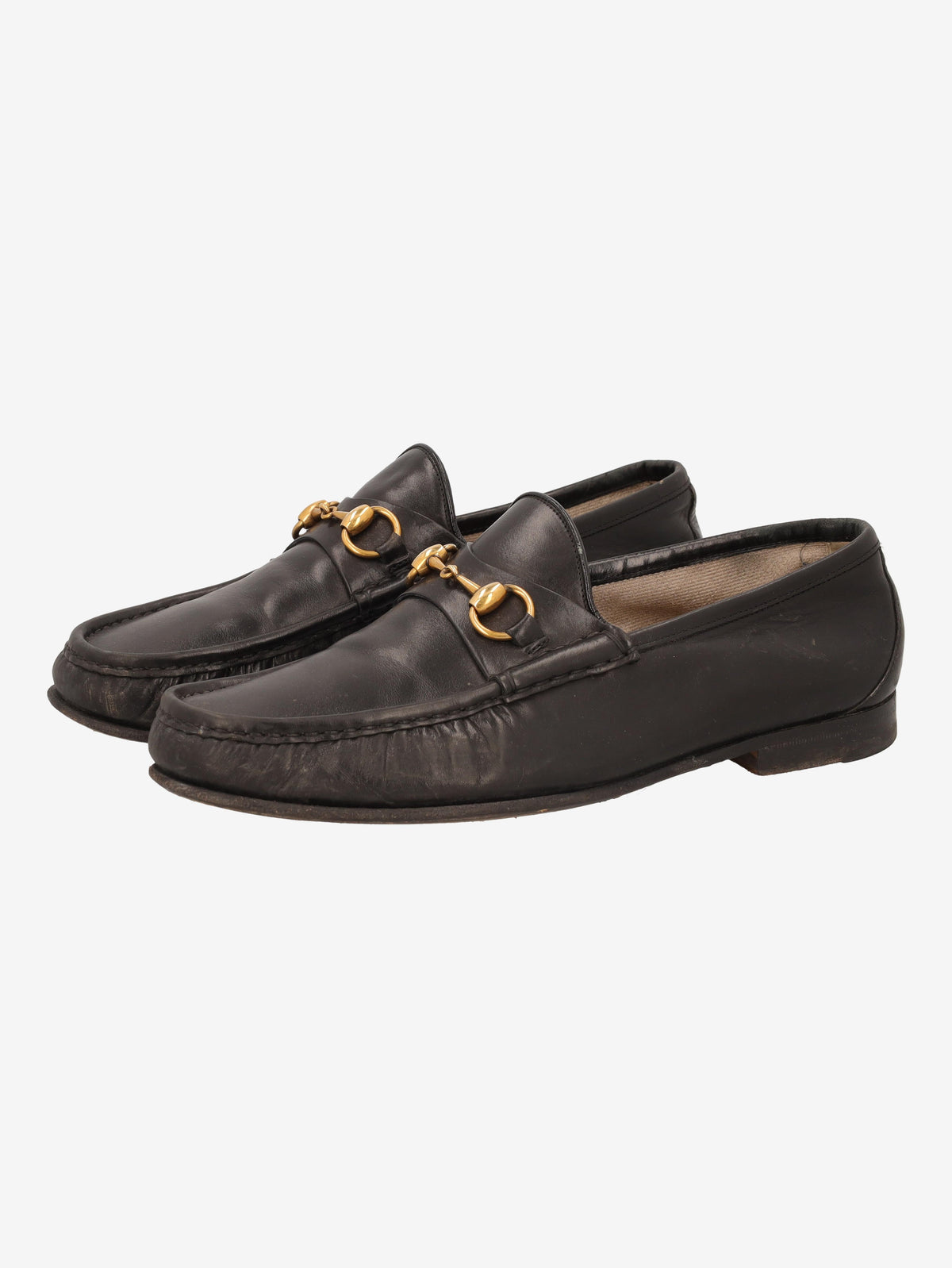 Gucci Horsebit 1953 Loafers in Black Leather MU260321.54  Gucci 