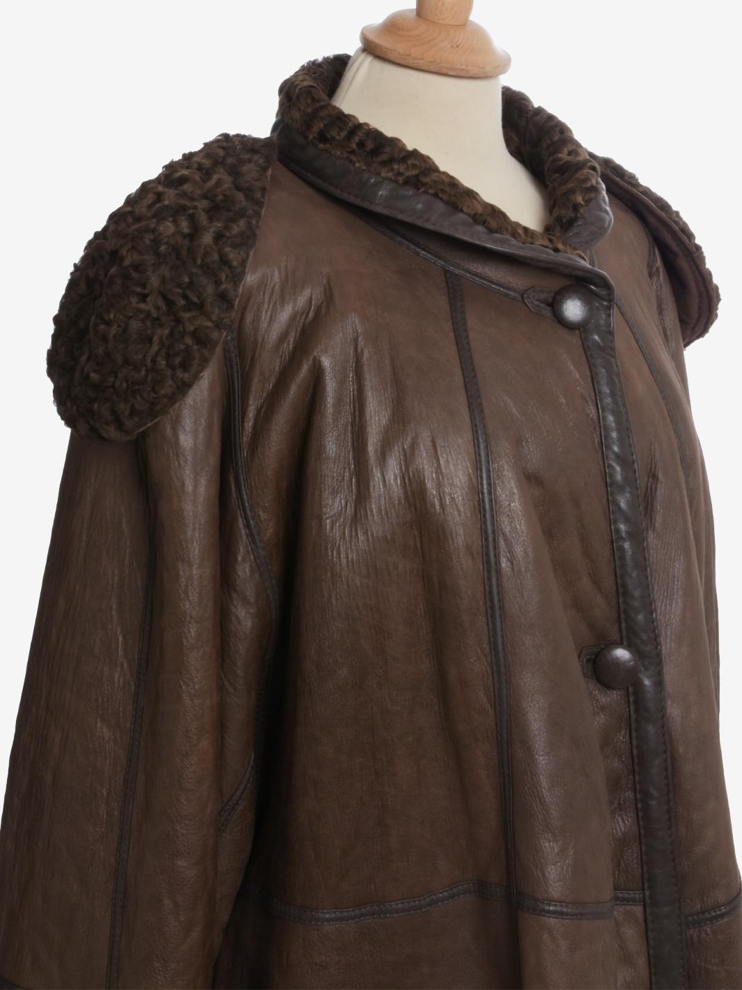 Vintage Leather Reversible Coat MR70025  Vintage 