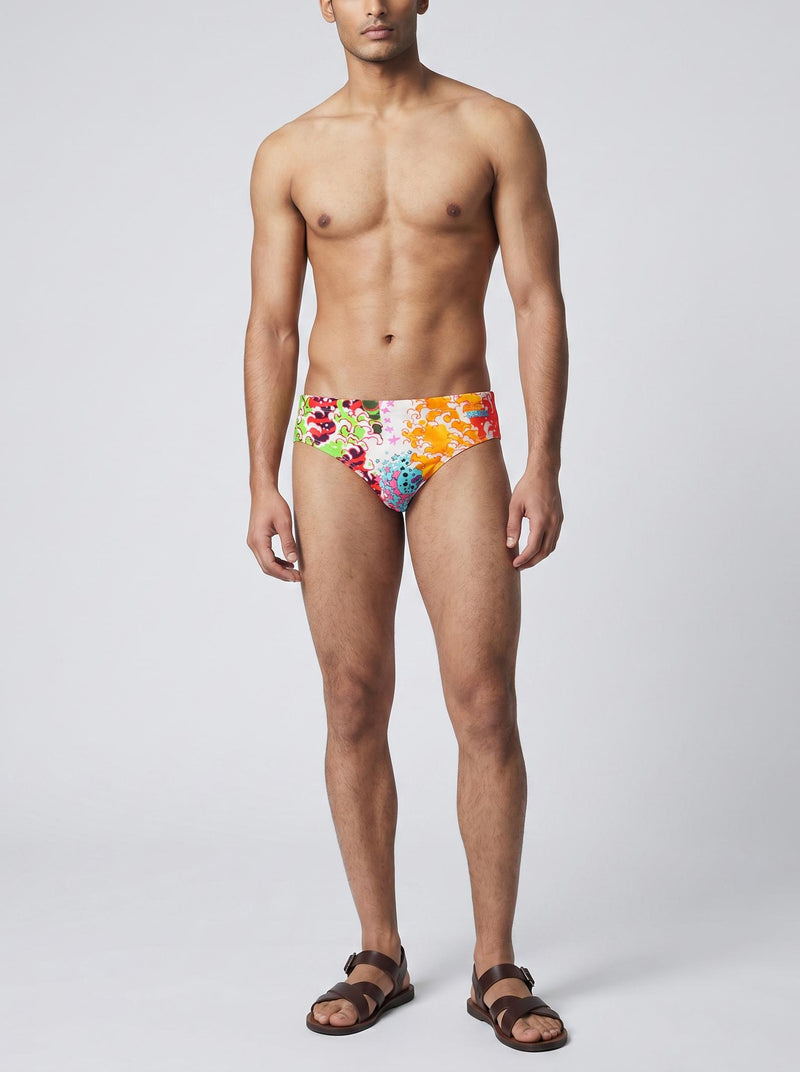 DSQUARED2 Multicolored Graphic Swim Brief CVM26.23.196  Dsquared² 