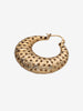 Vintage Crescent Moon Earrings with Star Cut-Out Detail W13426.30  Vintage 