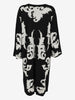 Vintage Wool-Blend Floral Motif Cardigan with Gem Embellishments CVM26.22.16  Vintage 